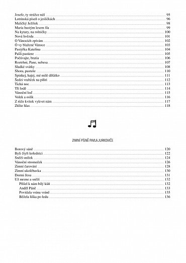 Náhled Vánoční písně a koledy. Zpívání s Pavlem Jurkovičem, 1.  vydání