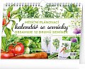 Kalendář 2026 Měsíční, plánovací se semínky, 30 x 21 cm