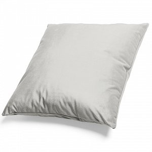 Mikroplyšový povlak na polštář 50x50 cm Světle Šedý