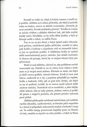 Náhled Slepá mapa, 2.  vydání