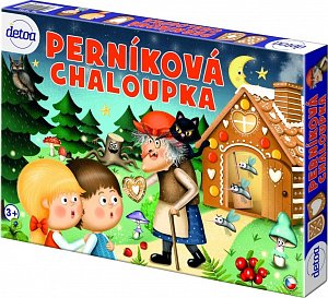Perníková chaloupka společenská hra v krabici 33,5x23x3,5cm
