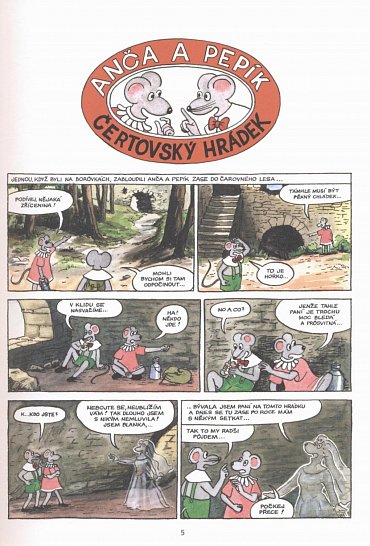 Náhled Anča a Pepík 4 - komiks