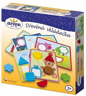 Dřevěná vkládačka - Didaktická hra