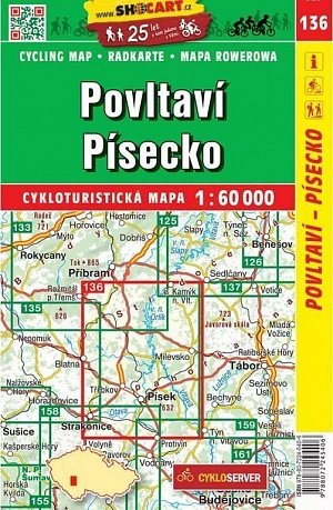 SC 136 Povltaví, Písecko 1:60 000