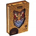 UNIDRAGON dřevěné puzzle - Pohádková liška, velikost S (16x24cm)