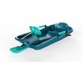 Plastkon - bob Skipper s volantem A2035/3 - zelený