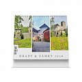 Stolní kalendář Hrady a zámky 2026