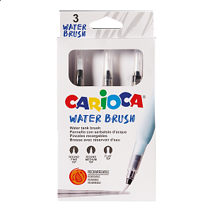 Carioca sada vodních štětců - 3 ks