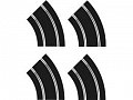 Rozšíření trati SCALEXTRIC C8198 - Standard Straight and R2 Curve Track Extension Pack
