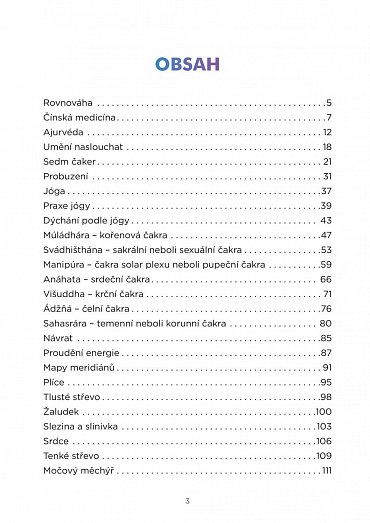 Náhled Vnitřní energie 7 čaker s mapami energetických meridiánů - Vesmírná harmonie, pět elementů, naslouchání vlastnímu tělu