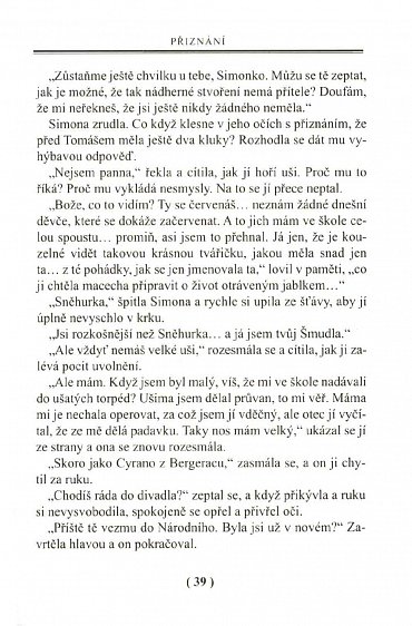 Náhled Přiznání, 1.  vydání