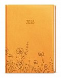 Denní diář 2026 David Vivella s ražbou A5 okrová Louka