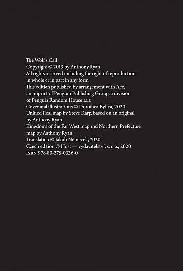 Náhled Volání vlka, 1.  vydání