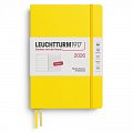 Weekly Planner & Notebook 2026 Medium (A5) Lemon