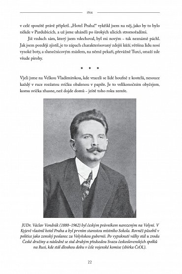 Náhled Moje válečná Odyssea - Vzpomínky legionáře Vladimíra Vaňka