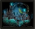 Harry Potter Obraz 3D - Bradavice