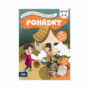 Kvído - Karty a puzzle pro mluvicí tablík: Pohádky