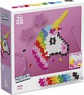 Plus-Plus stavebnice Skládej podle čísel - Jednorožec 250 dílků