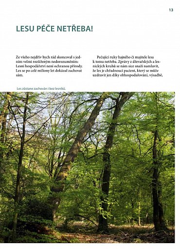 Náhled Můj první les - Trvale udržitelné a přirozené lesní hospodářství