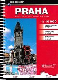 Praha atlas - spirála, 1:10T.