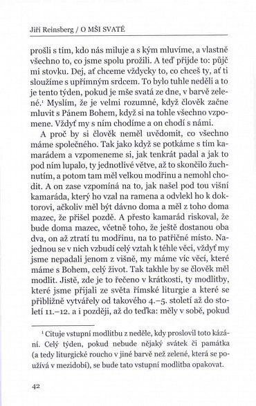 Náhled O mši svaté - Upravený přepis kázání z let 1981-1990