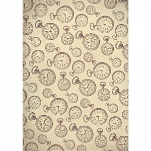 DecoMaché papír FSC Mix 22 g kapesní hodinky 26 x 37.5 cm
