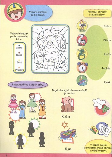 Náhled 500 aktivit - Kočička