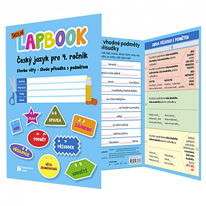 Školní lapbook: ČJ - Stavba věty. Shoda