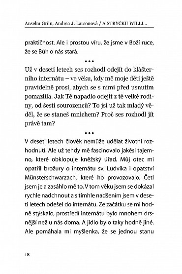 Náhled A strýčku Willi... - Dialog o velkých otázkách života