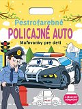 Pestrofarebné policajné auto
