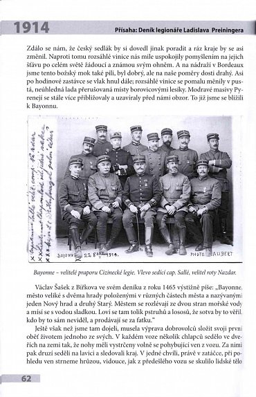 Náhled Přísaha - Deník legionáře Ladislava Preiningera