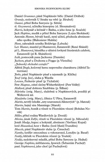 Náhled Kronika Pickwickova klubu, 1.  vydání