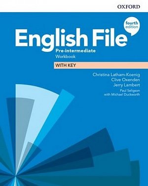 English File Pre-Intermediate Workbook with Answer Key (4th)