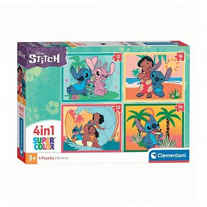 Puzzle Stitch 4v1 (12+16+20+24 dílků)