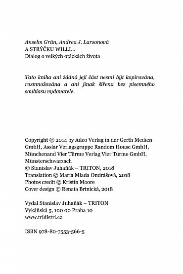 Náhled A strýčku Willi... - Dialog o velkých otázkách života