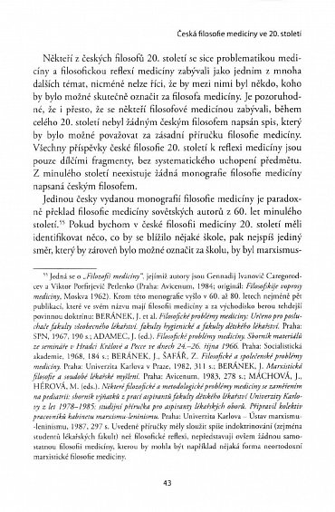Náhled Filosofie medicíny v českých zemích