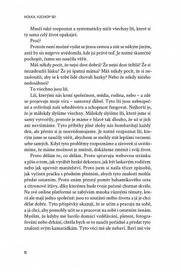 Náhled Holka, vzchop se! - Nevěř lžím o tom, kdo jsi, a buď sama sebou