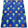 Dětská deka Minecraft Mob Monster 130x170 cm