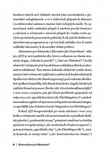 Náhled Alternativa pro Německo?