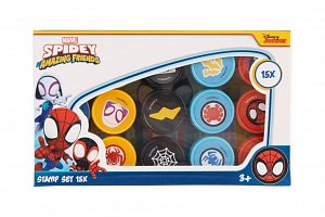Set razítek Spidey 15 ks