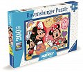 Puzzle Mickey a Minnie na výletě 200 dílků