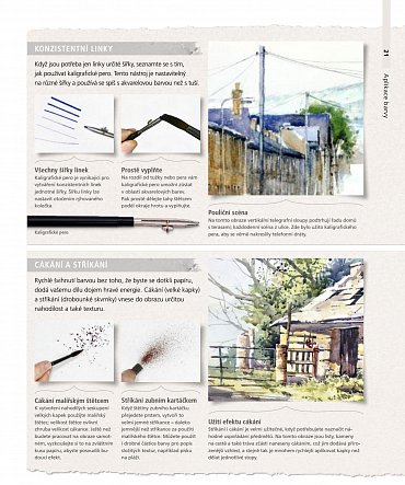 Náhled Techniky akvarelu