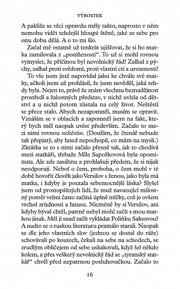 Náhled Výrostek
