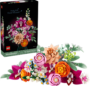 LEGO® Botanicals 10342 Krásná kytice růžových květin