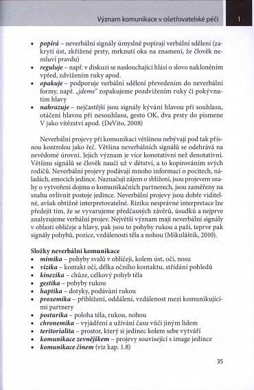 Náhled Komunikace s pacientem v intenzivní péči