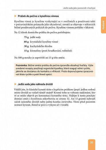 Náhled Jedlá soda - Prostředek téměř na vše