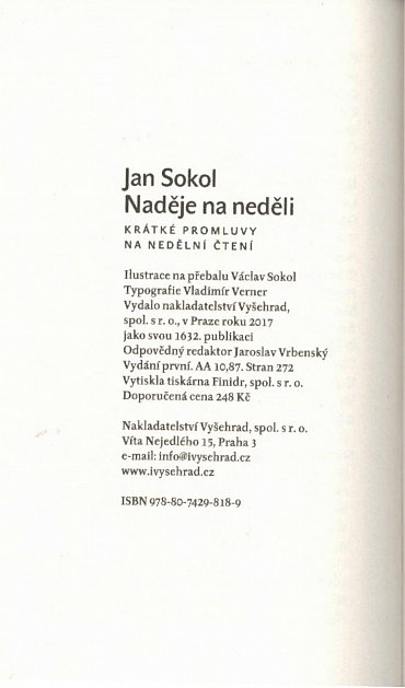 Náhled Naděje na neděli