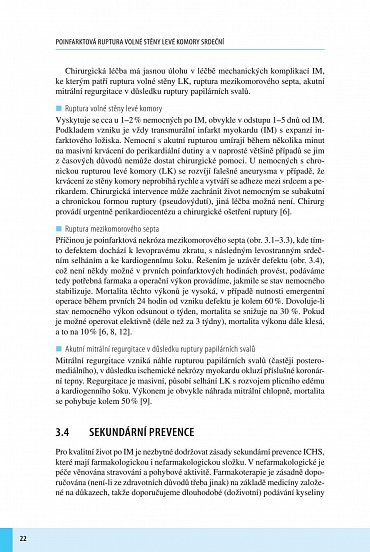 Náhled Poinfarktová ruptura volné stěny levé komory srdeční