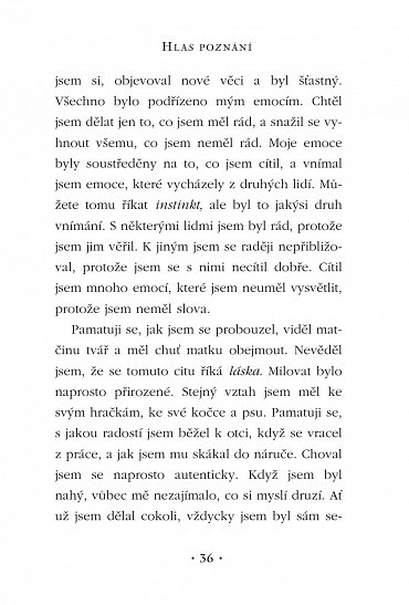 Náhled Hlas poznání, 3.  vydání