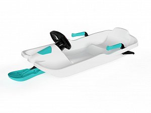 Plastkon - bob Skipper s volantem A2035/3 - bílý